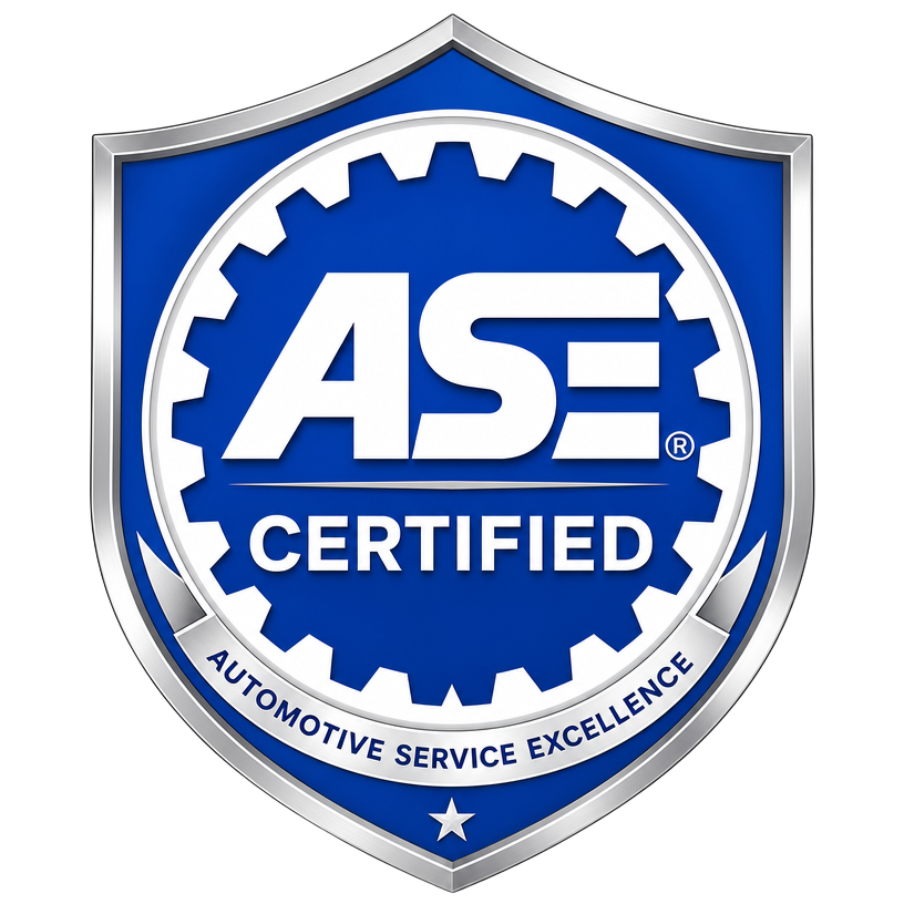ASE Certified, Automotive Service Excellence badge
